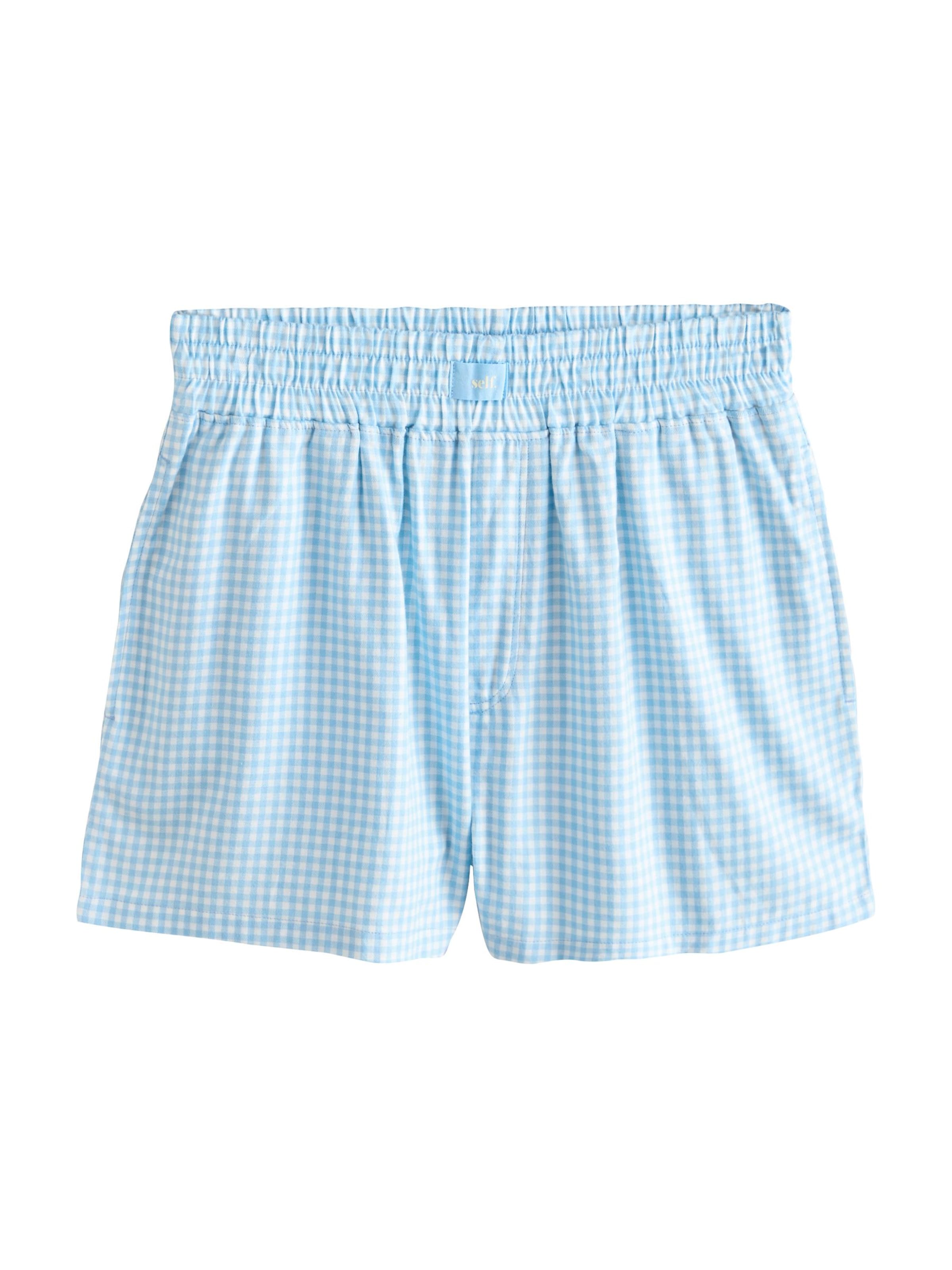 Shorty di self. in blu