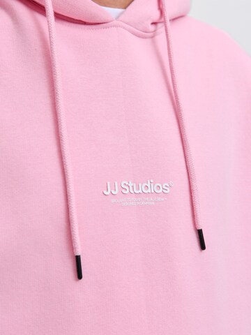 JACK & JONES Свитшот 'JJESoho' в Ярко-розовый