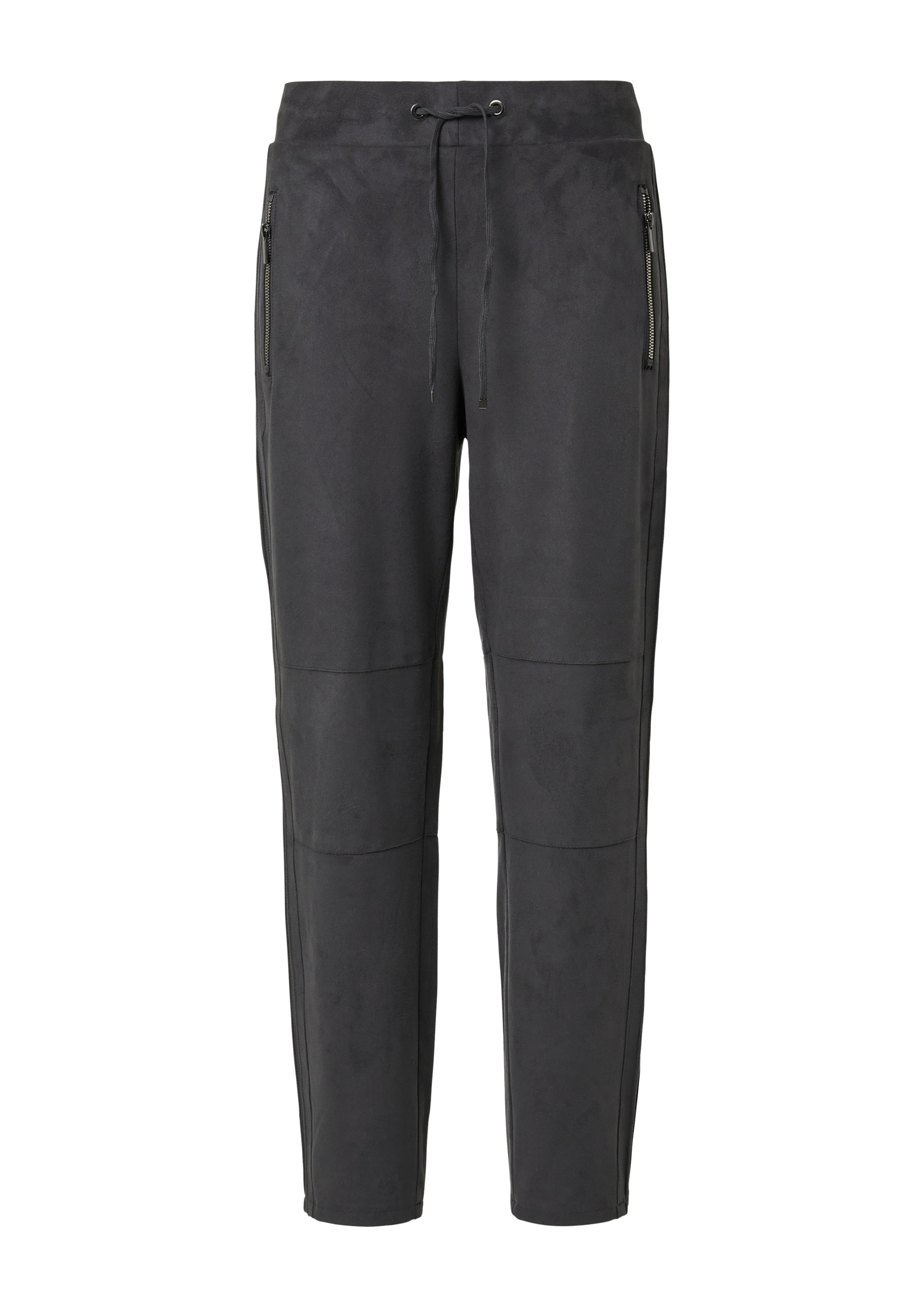 s.Oliver Tapered Hose in Grau: Vorderseite