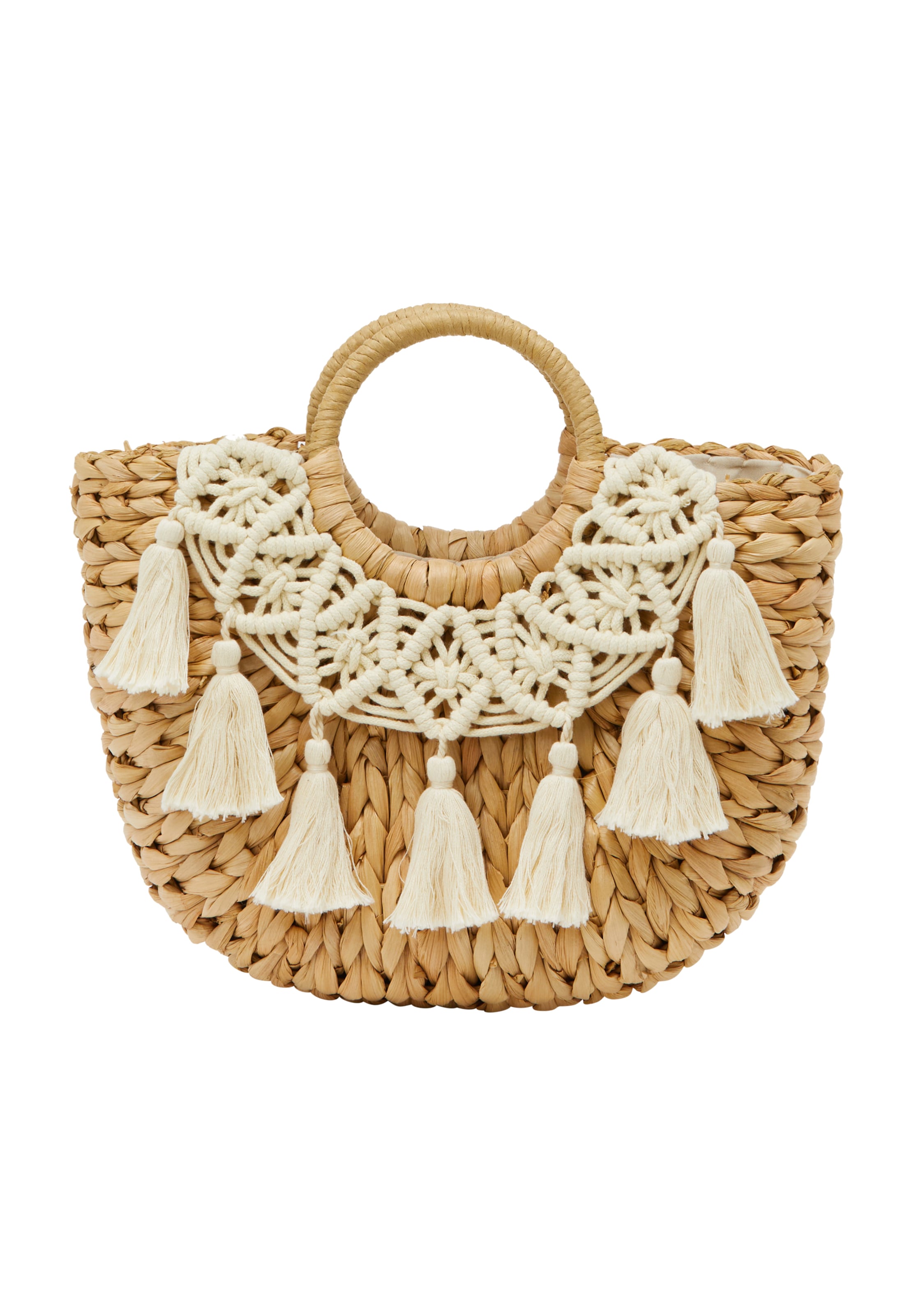 ebeeza - Bolso de mano en marrón: frente