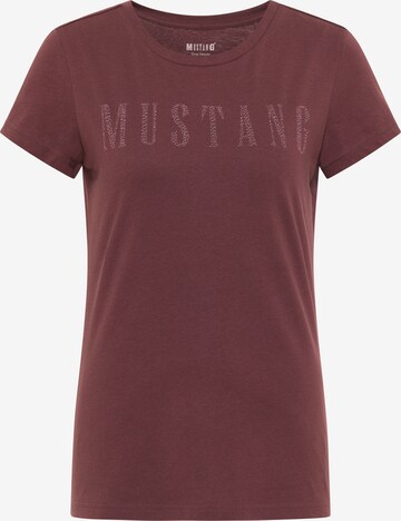 MUSTANG Shirt in Rot: predná strana