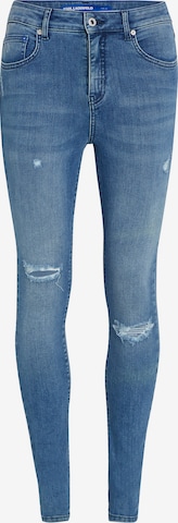 KARL LAGERFELD JEANS - Skinny Calças de ganga em azul: frente