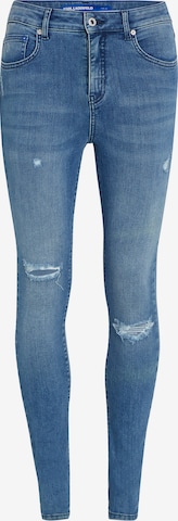 KARL LAGERFELD JEANS Skinny Jeans in Blauw: voorkant