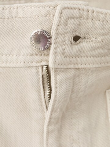 MANGO Широки крачоли Дънки 'JESSIE' в бежово