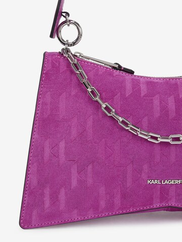 Karl Lagerfeld Shoulder Bag in Purple