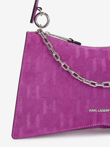 Karl Lagerfeld Чанта за през рамо в лилав
