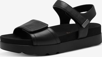 Tamaris Sandale in Schwarz: Vorderseite