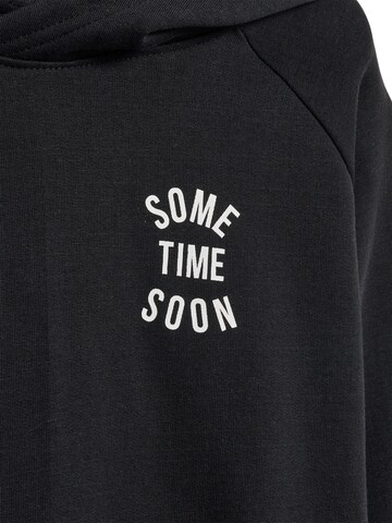 SOMETIME SOON Sweatshirt 'Monterey' in Schwarz