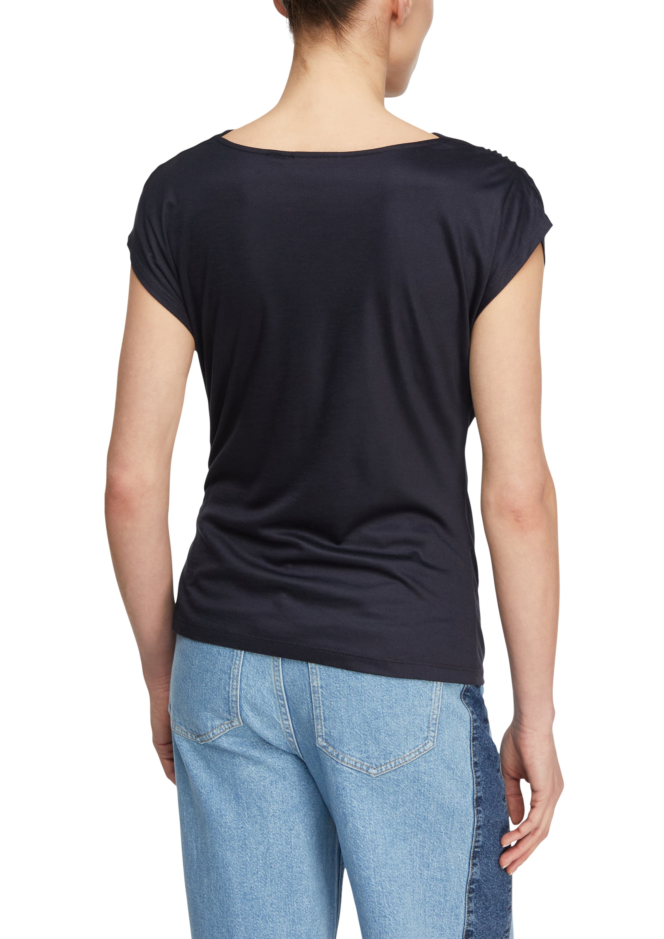 COMMA T-Shirt in Blau