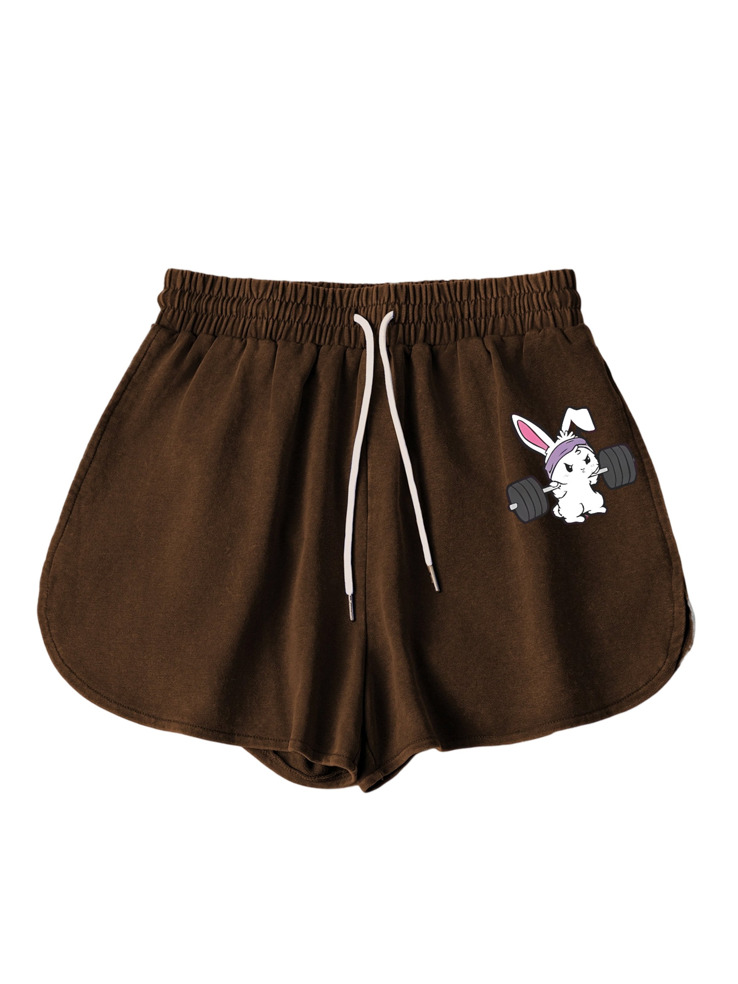 GORHEY Loose fit Trousers in Brown: front