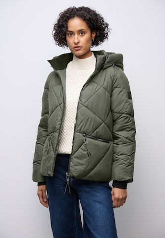 STREET ONE Between-Season Jacket in Green: front
