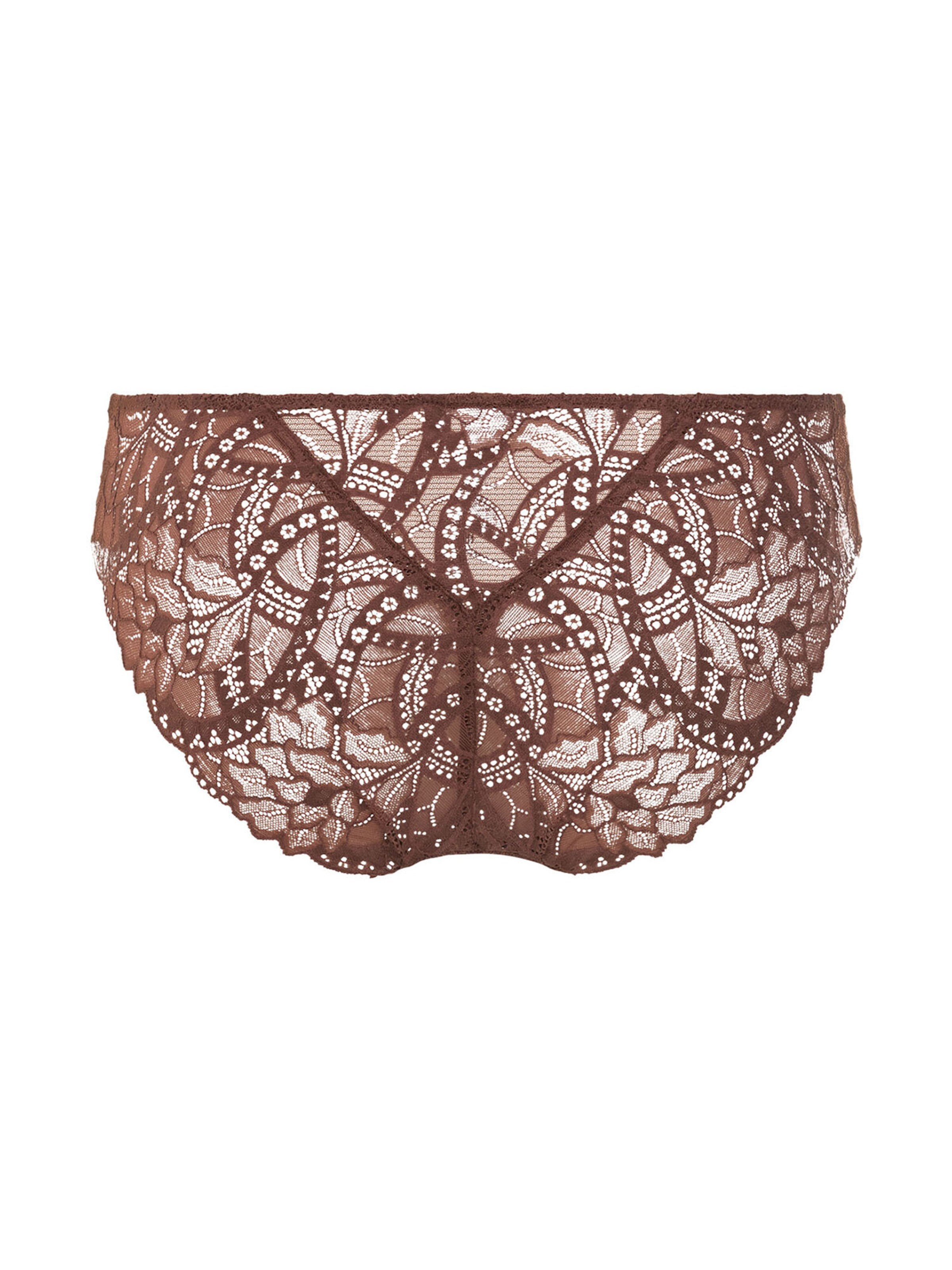 Slip ' Azelia ' Hanro en marron