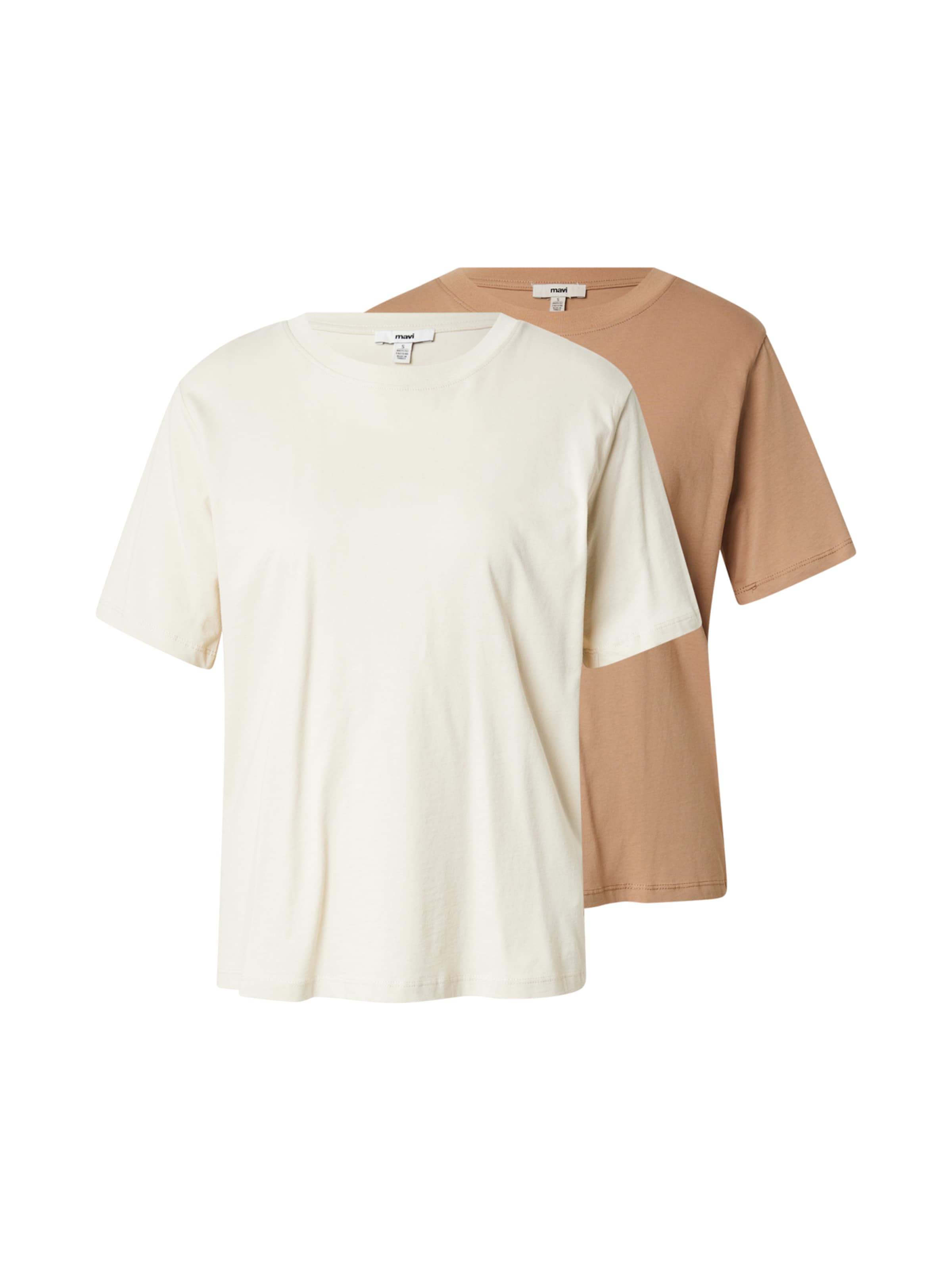 Tricou de la Mavi pe bej: față