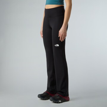 THE NORTH FACE Regular Workout Pants in Black: front