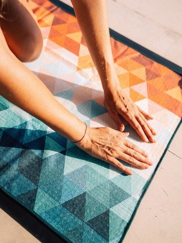 woodsandwaves Mat 'Kaleidoscope Orange' in Gemengde kleuren