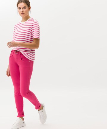 BRAX Slimfit Jeans 'Ana' in Pink: predná strana