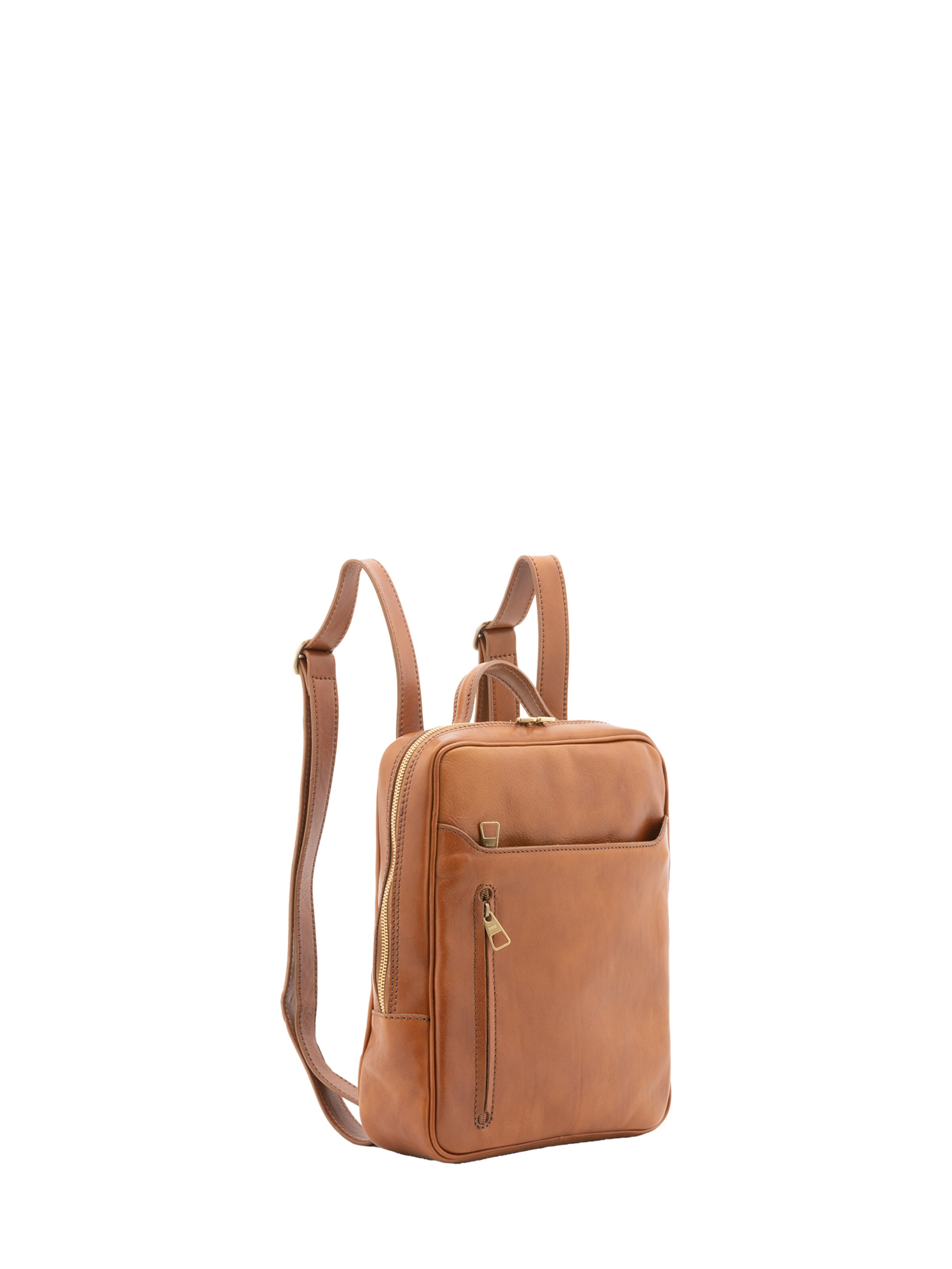 Zaino di Viola Castellani in marrone: frontale