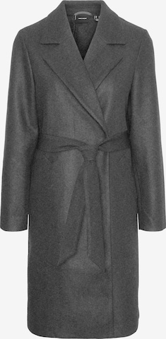 VERO MODA Between-Seasons Coat 'FORTUNEAYA' in Grey: front