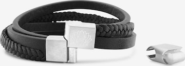 Akitsune Armband 'Pathfinder' in Silber: Vorderseite