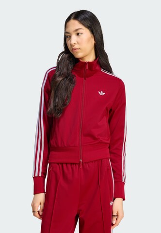 Veste de survêtement 'Firebird Classic' ADIDAS ORIGINALS en rouge : devant