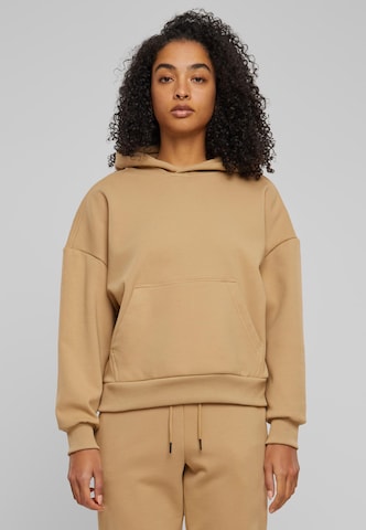 Urban Classics Sweatshirt i beige: forside