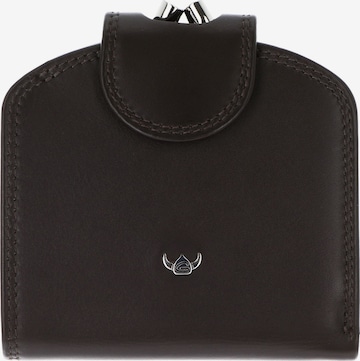 Porte-monnaies 'Polo ' GOLDEN HEAD en marron : devant