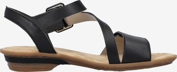 Rieker Sandals in Black