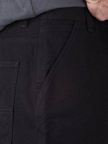 Carhartt WIP Loose fit Pants 'Marshall' in Black