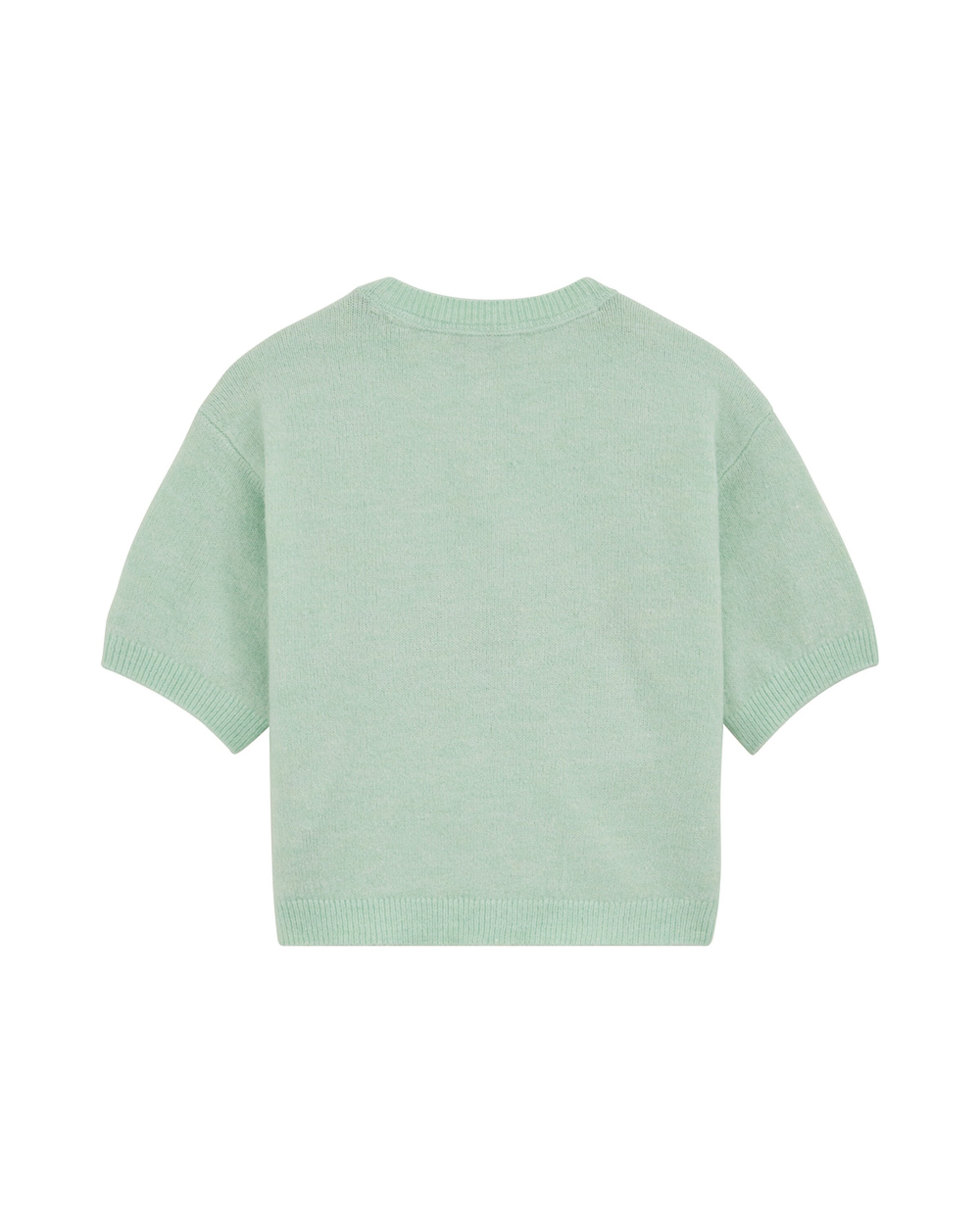 WE Fashion Knit cardigan in Green