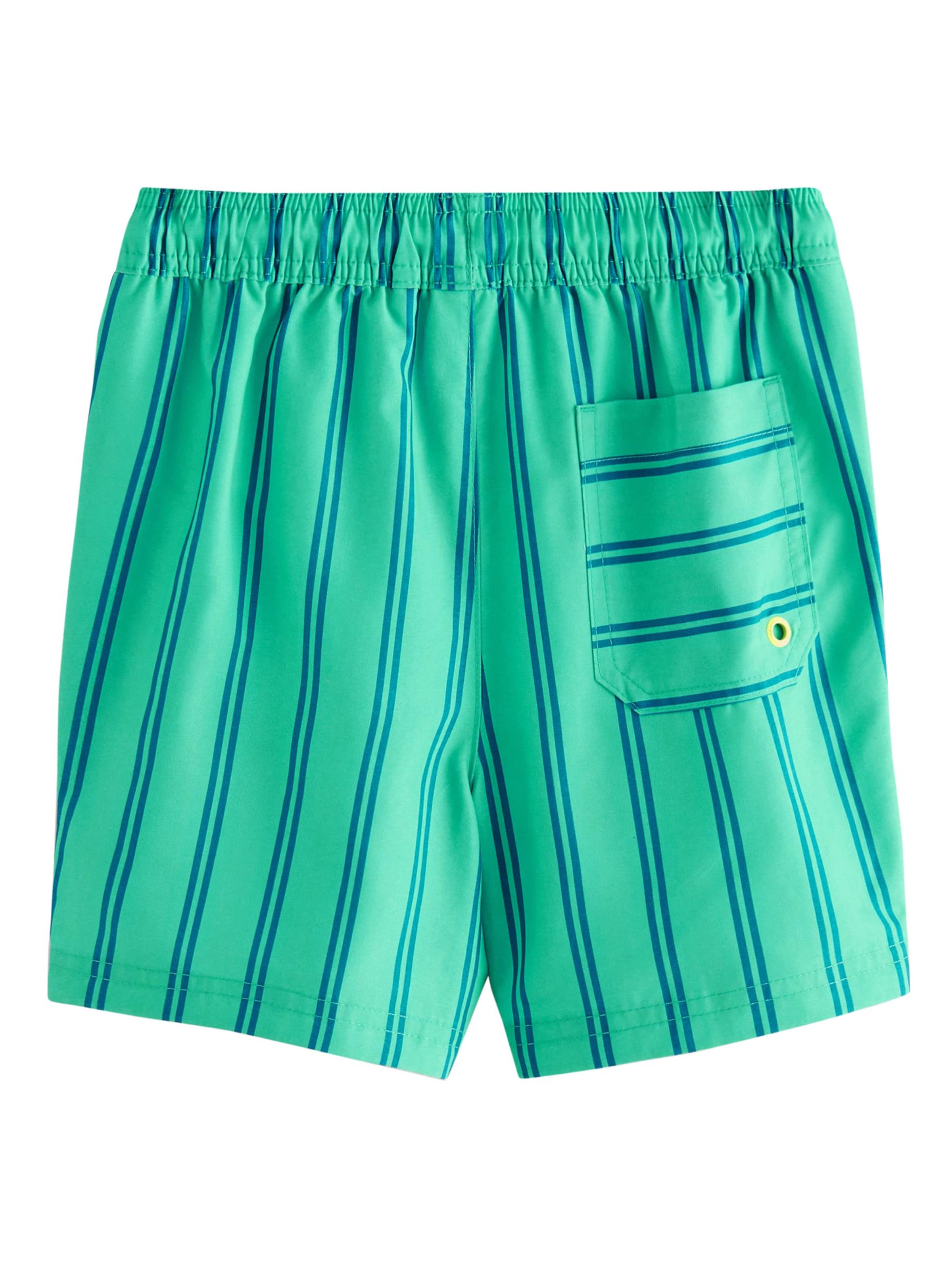 zaļš Next Peldšorti 'gestreift'
