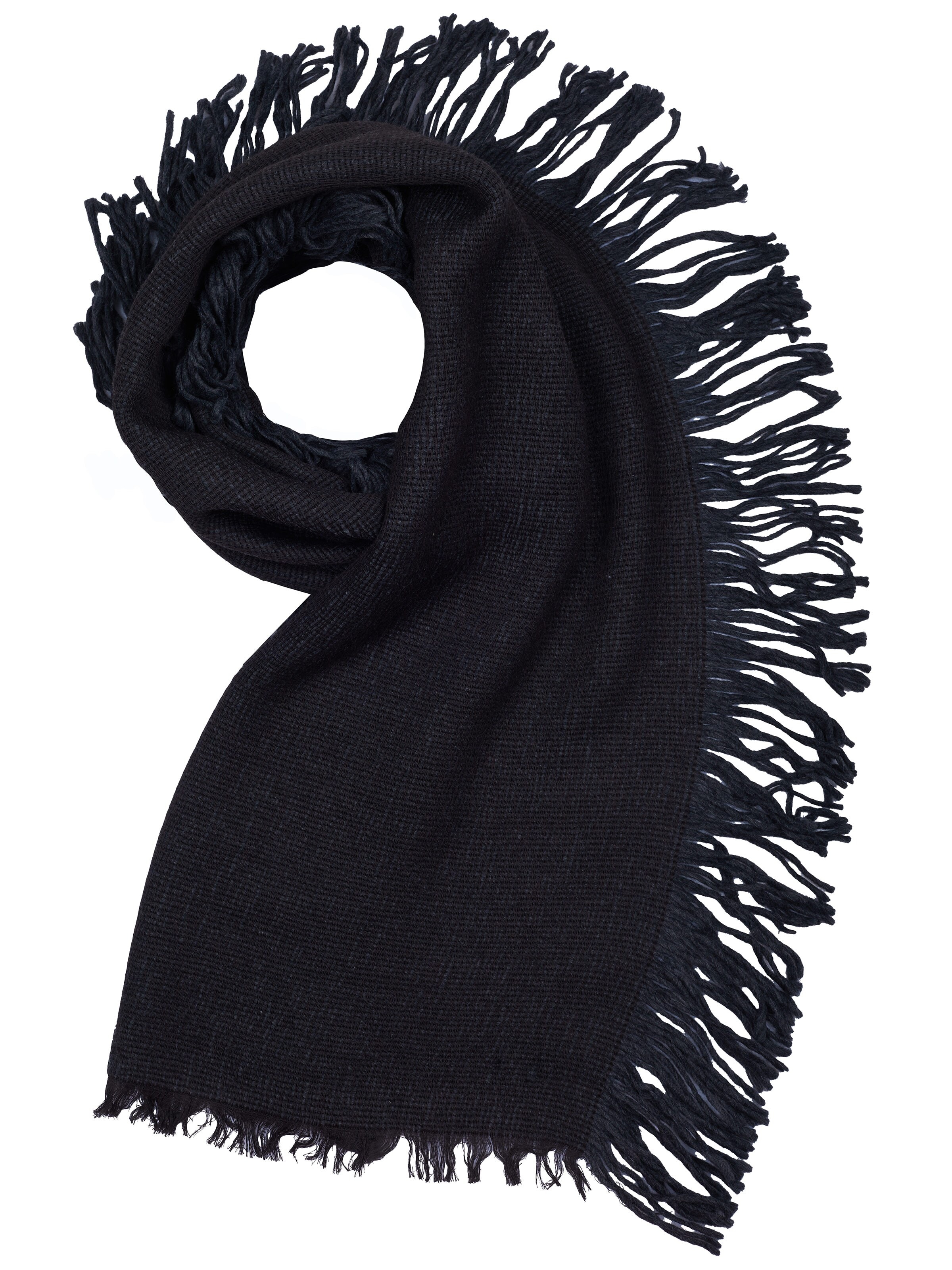ARMANI Schal‌‌‌‌‌‌‌ in Grau: Vorderseite