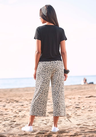 LASCANA Pajama pants 'Culotte' in Mixed colours