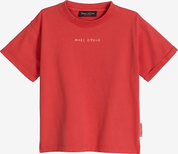 T-Shirt Marc O'Polo en rouge : devant