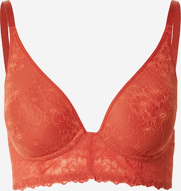 TRIUMPH Bustier BH 'Bright Spotlight' in Orange: predná strana