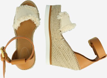 Sandales 'Glyn' See by Chloé en blanc