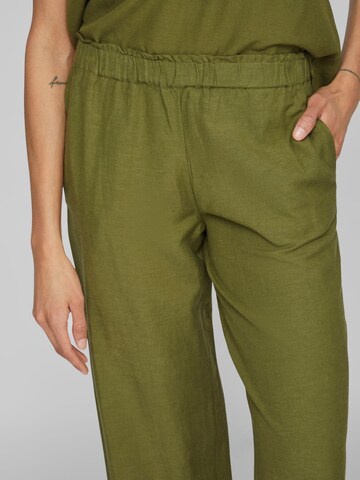 VILA - regular Pantalón 'Prisilla' en verde