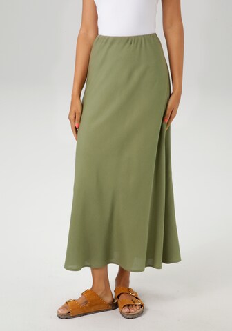 Aniston CASUAL Rock in Grün: Vorderseite