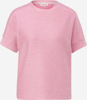 T-shirt s.Oliver en rose : devant