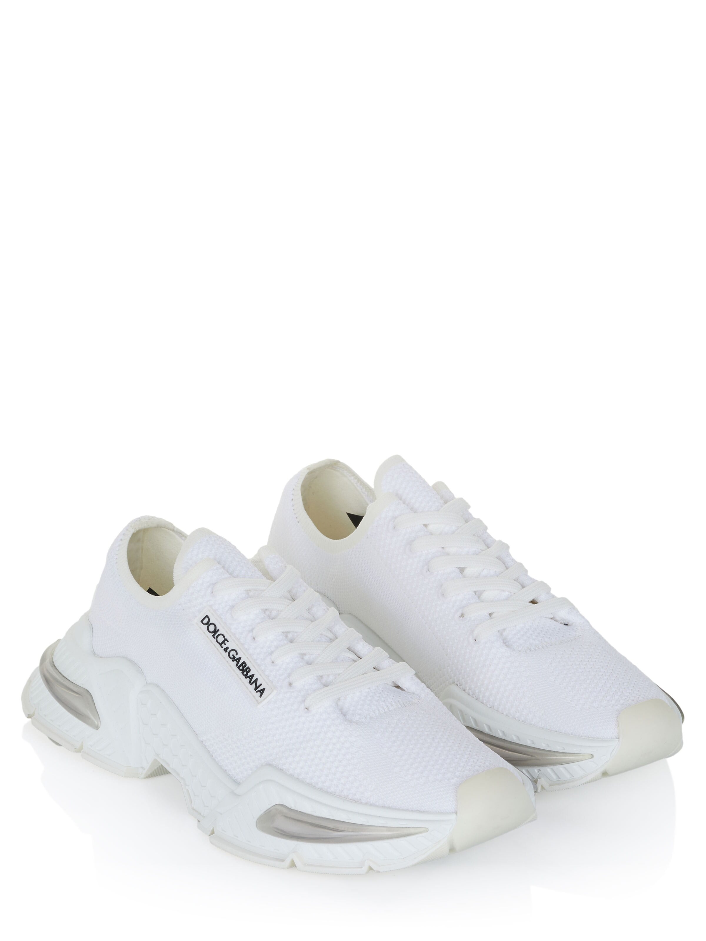 DOLCE & GABBANA Matalavartiset tennarit 'Dolce & Gabbana Schuhe' värissä valkoinen