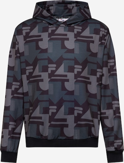 FILA Sportsweatshirt 'Riad' i grå / mørkegrå / svart, Produktvisning