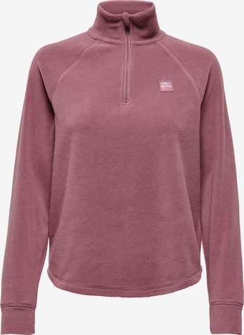 Pullover sportivo 'ONPINO' di ONLY PLAY in rosa: frontale