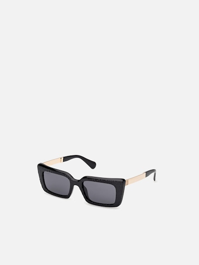 MAX&Co. Lunettes de soleil 'Max &co MO0143 Shiny light green 52/19/140 Women Sunglasses' en 52 en noir, Vue avec produit