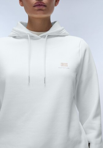 NAPAPIJRI Sweatshirt in White