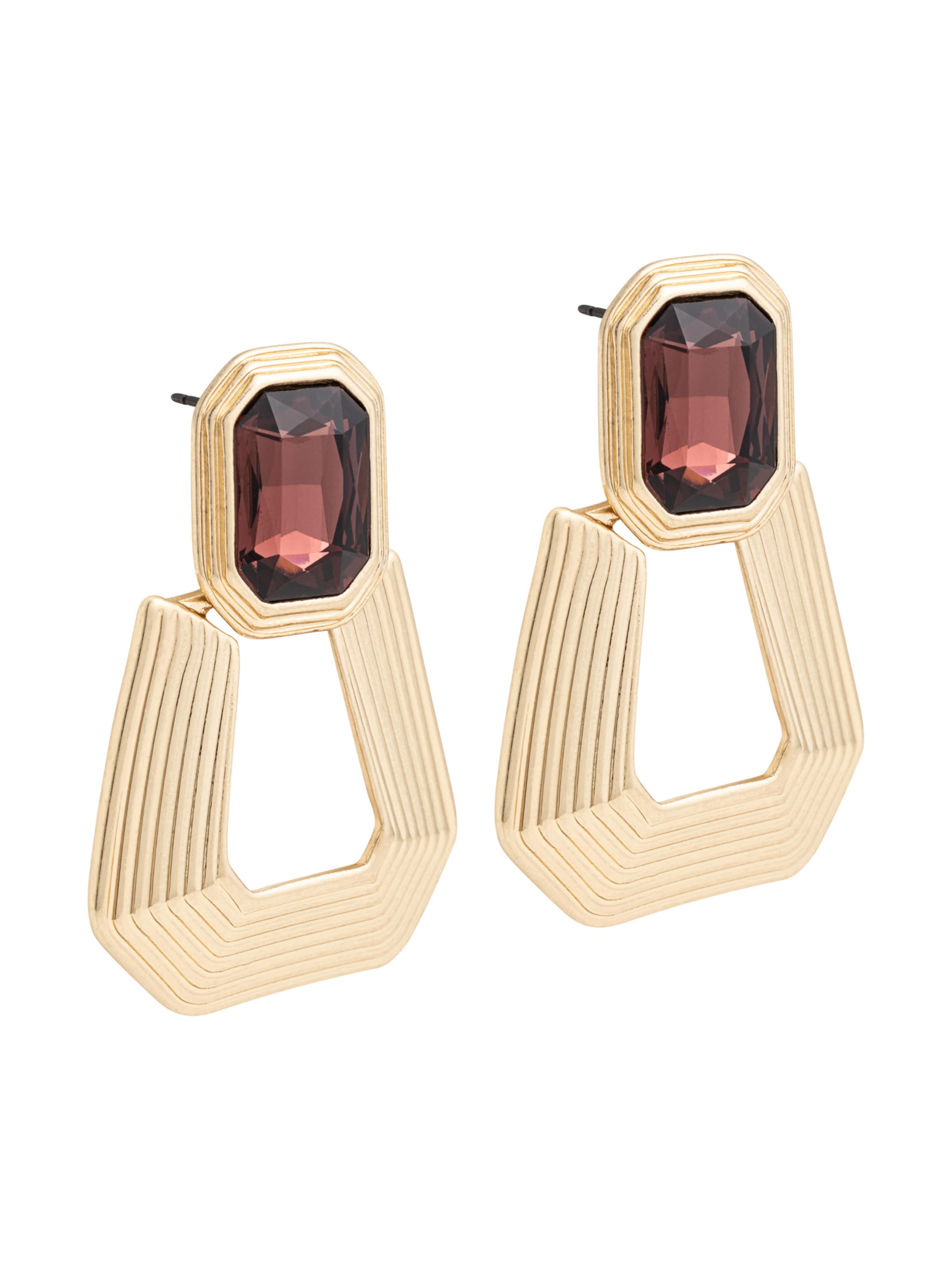 A&C Oslo – Nordic Design Jewellery Oorbellen 'Grace G' in Goud: voorkant