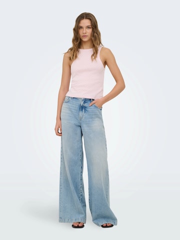 purpurinė ONLY Palaidinė be rankovių 'ONLMADISON'