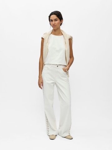 OBJECT - Pierna ancha Vaquero 'OBJRio Trice' en blanco