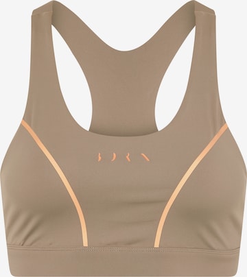 Born Bustier Sporttop 'Brone' in Grijs: voorkant