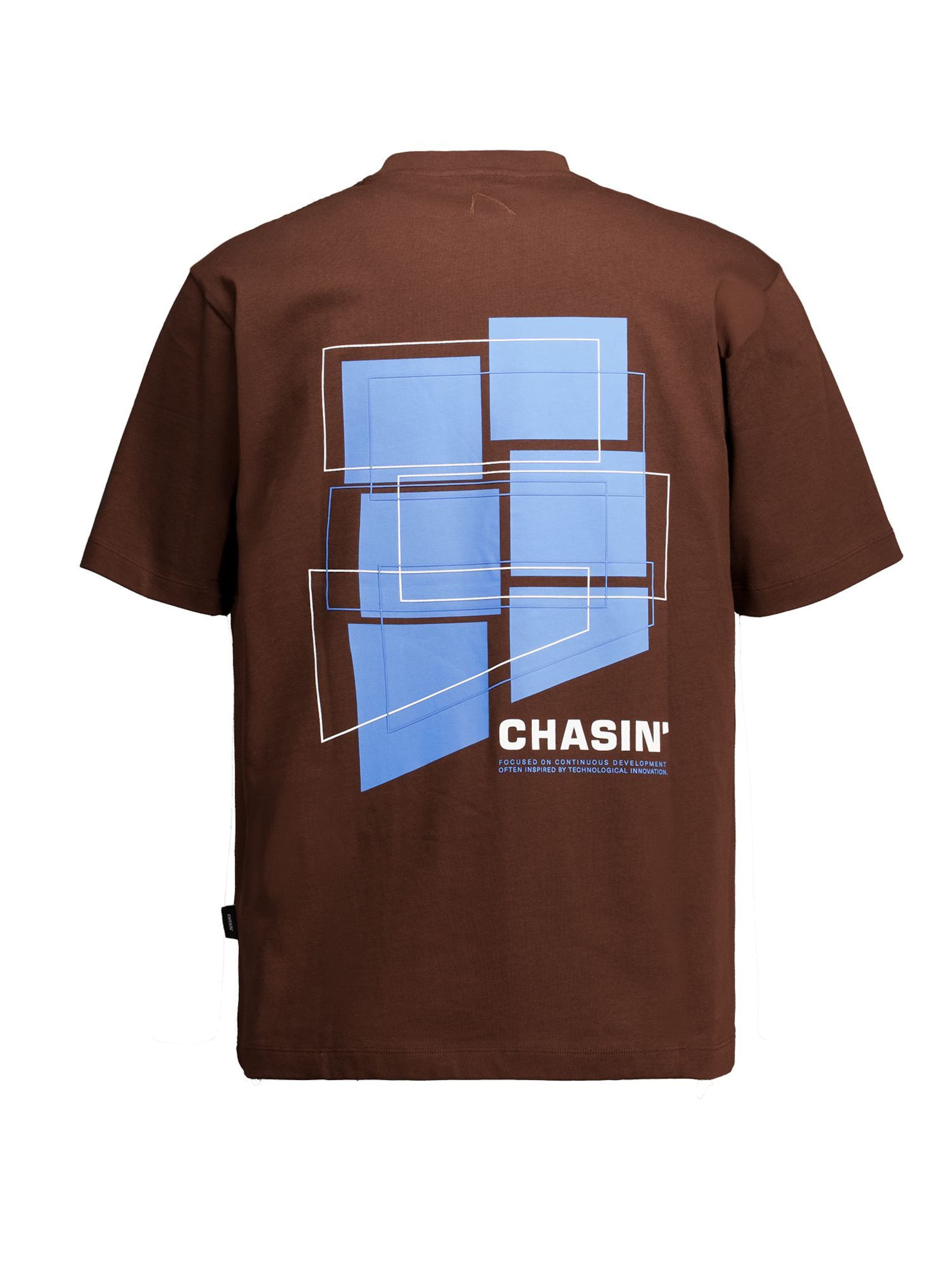 T-Shirt 'Dexx' CHASIN' en marron