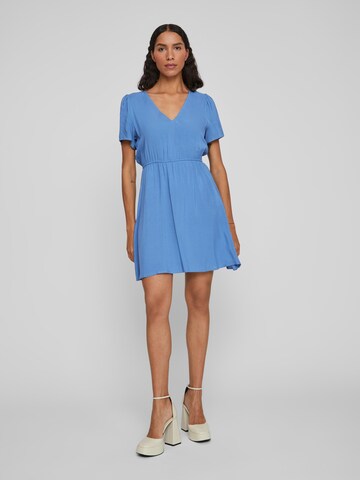 VILA Summer dress 'TRINE' in Blue