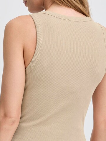 Fransa Crop-Top ' FRHIZAMOND TOP 14 ' in Beige